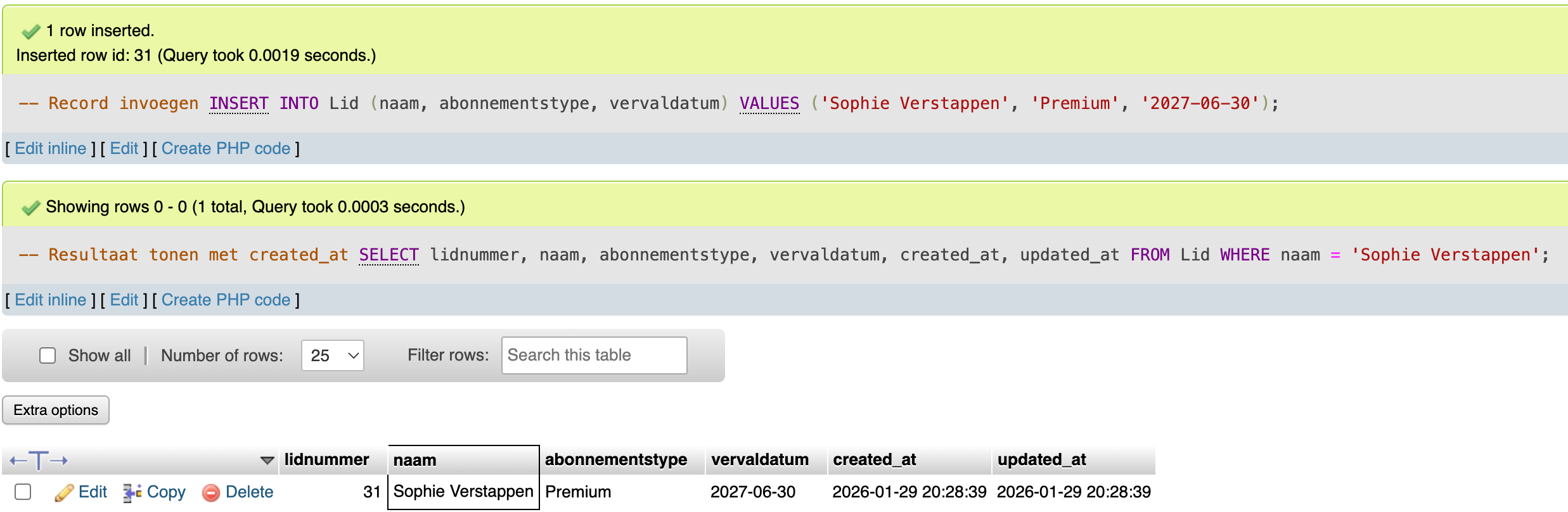 Screenshot D1.1 resultaat