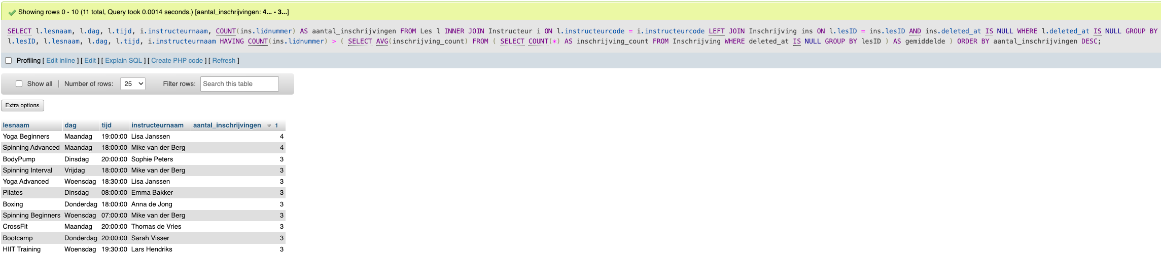 Screenshot D6.1 resultaat