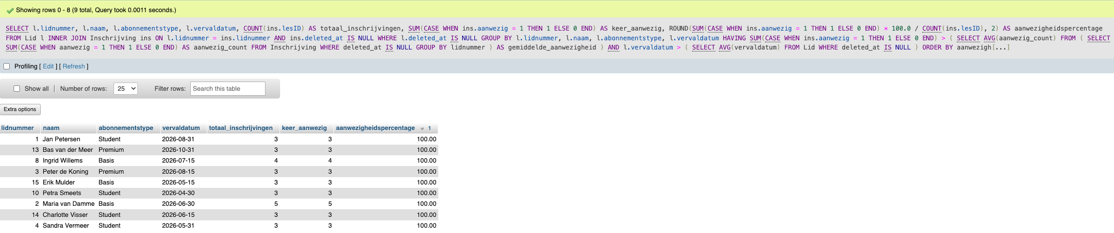 Screenshot D7.2 resultaat